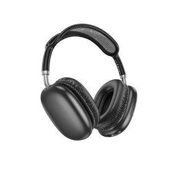 Бездротові накладні навушники BOROFONE BO22 Plus Elegant BT headphones Deep Space Gray 6941991115219 фото