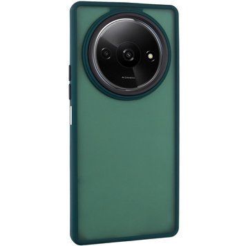 Чохол TPU+PC Lyon Frosted для Xiaomi Redmi A3 Green ILSO-00000071056-2 фото