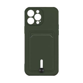 Чохол Colorfull Pocket Card з кишенею для карт для iPhone 12 Pro Max Atrovirens 208-01837 фото