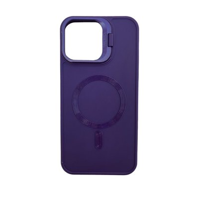 Силиконовый чехол с MagSafe для iPhone 15 Pro Purple 777-01380 фото