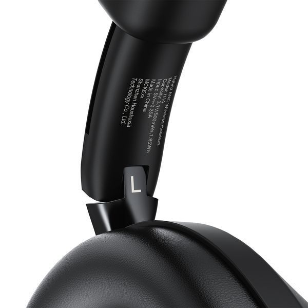 Бездротові накладні навушники ACEFAST H14 hybrid ANC wireless headset Black 6974316286264 фото
