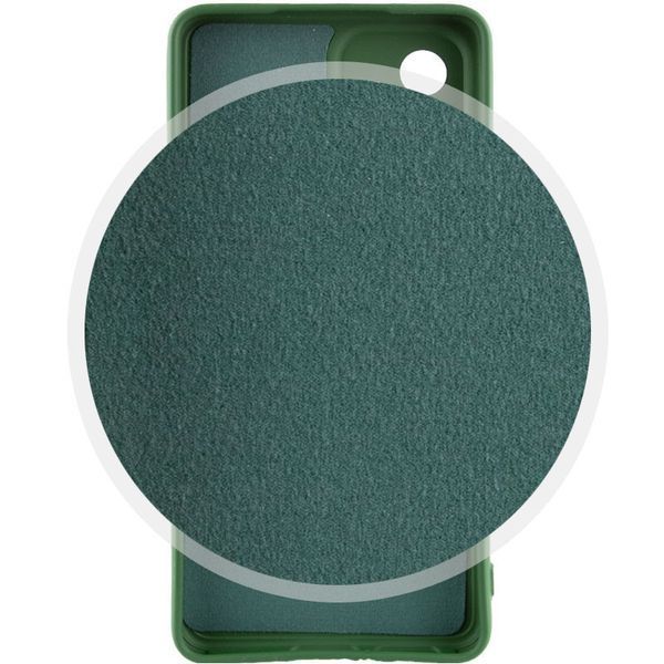 Чохол Silicone Cover Lakshmi Full Camera для Huawei Honor X8a Dark green 777-06833 фото