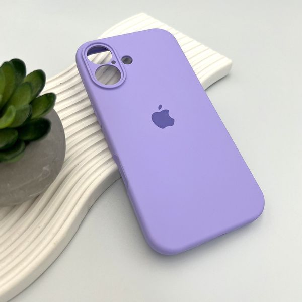 Силиконовый чехол с закрытой камерой для iPhone 17 Elegant Purple 666-04195 фото