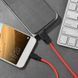 Дата кабель Hoco X21 Silicone Type-C Cable (1m) Черный / Красный ILSO-00000032927-2 фото 4