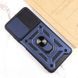 Ударопрочный чехол Camshield Serge Ring для Xiaomi Redmi 12 / Poco M6 Pro 5G Blue 777-04458 фото 4