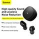 Беспроводные Bluetooth наушники Baseus Encok WM01 TWS Черные 202-00194 фото 10