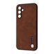 Чехол WAVE Leather Case Samsung Galaxy A14 Dark Brown 777-01198 фото 1