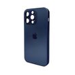 Чохол для смартфона AG Glass Matt Frame Color для iPhone 15 Pro Max Navy Blue 666-00658 фото