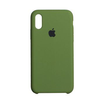 Силіконовий чохол для iPhone X/XS Army Green 208-00127 фото