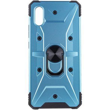Ударопрочный чехол Pathfinder Ring для Xiaomi Redmi 9A Light Blue 777-07898 фото