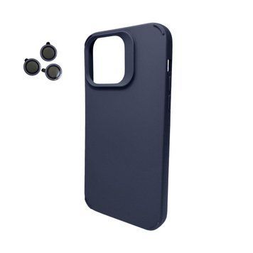 Чехол Silky Cam Protect для iPhone 13 Deep Blue 666-02290 фото