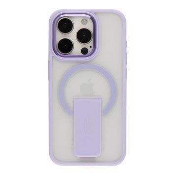 Чехол TPU+PC FlexGuard Magnetic Ring Stand для iPhone 13 Pro Purple 757-00434 фото
