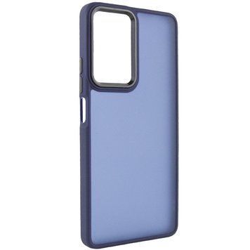 Чохол TPU+PC Lyon Frosted для Xiaomi Redmi 13 4G / Poco M6 4G Navy Blue ILSO-00000073051-3 фото