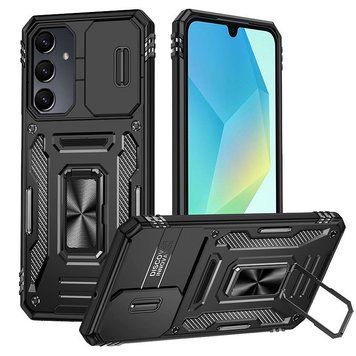 Ударостійкий чохол Camshield Army Ring для Samsung Galaxy A36 5G Black 777-04954 фото