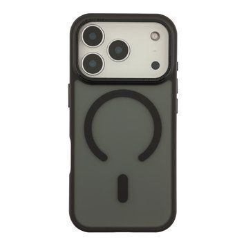 Чехол TPU+PC Goldencis Matte with MagSafe для iPhone 17 Pro Black 2020000496731 фото