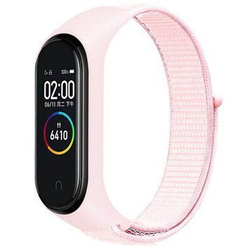 Ремешок Nylon New для Xiaomi Mi Band 3/4/5/6/7 Pearl Powder 212-01752 фото