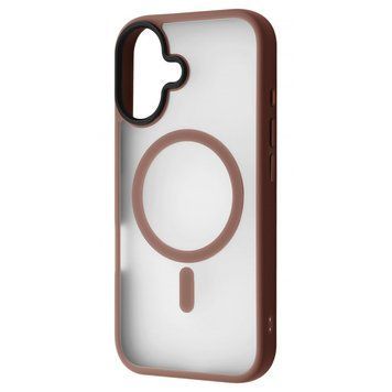 Чехол WAVE Matte Insane Case with Magnetic Ring для iPhone 16 Plus Desert titanium 656-07883 фото