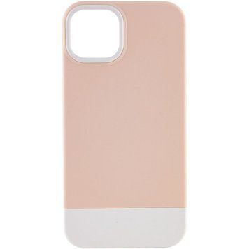 Чохол TPU+PC Bichromatic для Apple iPhone 11 Pro Max (6.5") Grey-beige / White 555-03920 фото