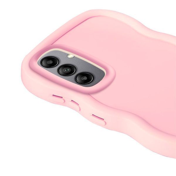 Чохол TPU Ripple для Samsung Galaxy S24 FE Pink 555-01158 фото