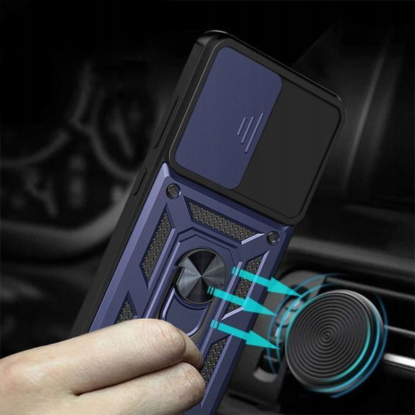 Ударостійкий чохол Camshield Serge Ring для Samsung Galaxy M23 5G / M13 4G Blue 777-04587 фото