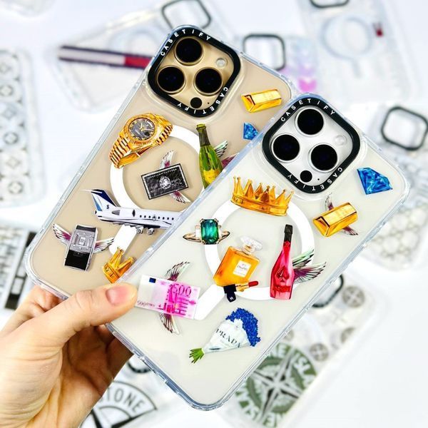 Чохол Transparent CaseTify Magnetic для iPhone 15 Pro Max Rich 214-04273 фото