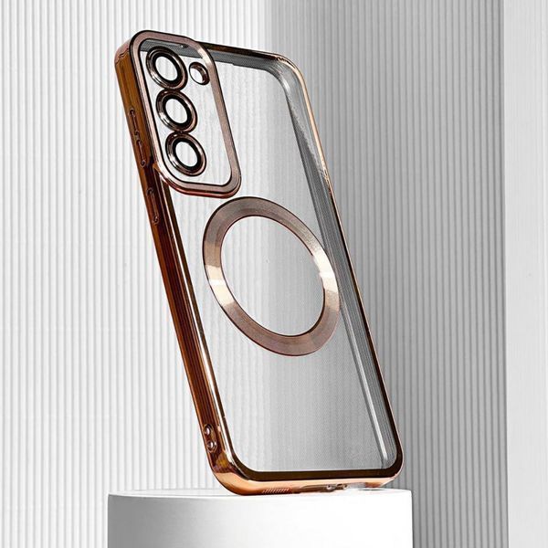 Чохол WAVE Metal Color Case with Magnetic Ring для Samsung Galaxy S21 FE (G990B) Gold 656-07933 фото