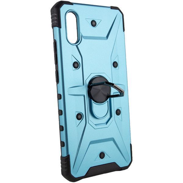 Ударостійкий чохол Pathfinder Ring для Xiaomi Redmi 9A Light Blue 777-07898 фото