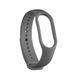 Ремінець для Xiaomi Mi Band 3/4 Original Design Dark grey 212-02434 фото