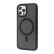 Чехол WAVE Matte Insane Case with Magnetic Ring для iPhone 12/12 Pro Black 656-07783 фото