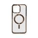 Чехол Metallic CD Magnetic для iPhone 14 Pro Coffee 666-02686 фото