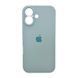 Силиконовый чехол с закрытой камерой для iPhone 17 Sierra Blue 666-04222 фото