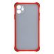 Силиконовый чехол TOTU Armor Dark with Frame для iPhone 11 Красный 208-00967 фото