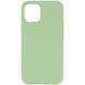 Силиконовый чехол Silk Full Protective для iPhone 11 Pro Max (6.5") Mint 777-10638 фото