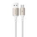 Кабель Proove Dense Metal USB to Micro USB 2.4A (1m) white 656-02563 фото 1