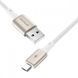 Кабель Proove Dense Metal USB to Micro USB 2.4A (1m) white 656-02563 фото 3