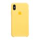 Силиконовый чехол для iPhone Xs Max Canary Yellow 208-00177 фото