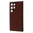 Чохол WAVE Leather Case Samsung Galaxy S24 Ultra Dark Brown 777-01226 фото