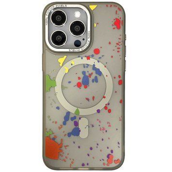 Чохол TPU+PC Flush with Magnetic Fit для Apple iPhone 13 Pro Max (6.7") Titanium grey ILSO-00000072543-7 фото