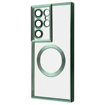 Чохол WAVE Metal Color Case with Magnetic Ring для Samsung Galaxy S23 Ultra Dark green 656-07984 фото