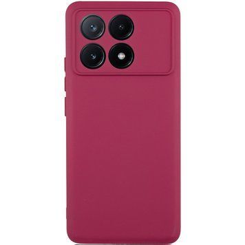Чохол Silicone Cover Lakshmi Full Camera для Xiaomi Poco X6 Pro Marsala 777-07061 фото