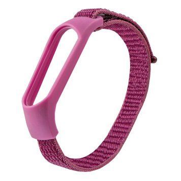 Ремінець для Xiaomi Mi Band 3/4/5/6/7 Nylon Purple 212-02485 фото