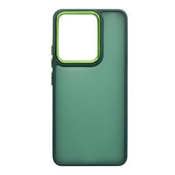 Чехол TPU+PC Space II Color Matte для Xiaomi Poco M6 Pro 4G Green 757-00735 фото