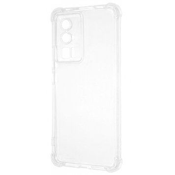 Чохол WXD Силікон 0.8 mm HQ Poco F5 Pro/Xiaomi Redmi K60 Прозорий 777-00617 фото