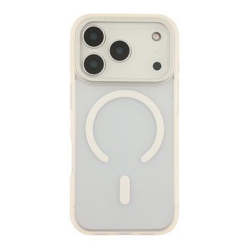 Чехол TPU+PC Goldencis Matte with MagSafe для iPhone 17 Pro White 2020000496748 фото
