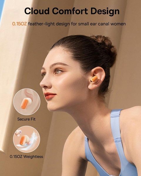 Навушники Baseus AirNora 2 True Wireless Earphones Gradient Orange 656-00850 фото