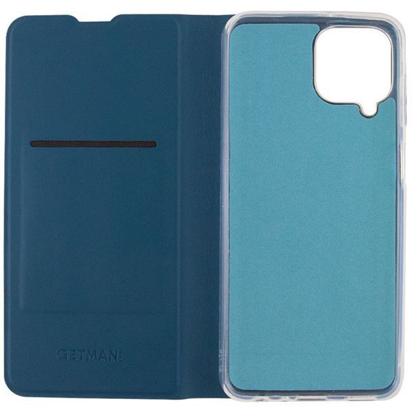 Кожаный чехол-книжка GETMAN Elegant для Samsung Galaxy M33 5G Синий 555-01540 фото