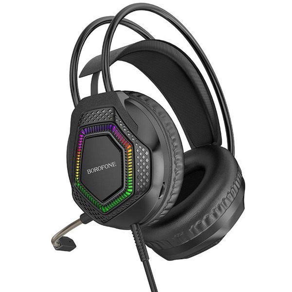 Наушники BOROFONE BO105 Thunder gaming headphones Black 656-01004 фото