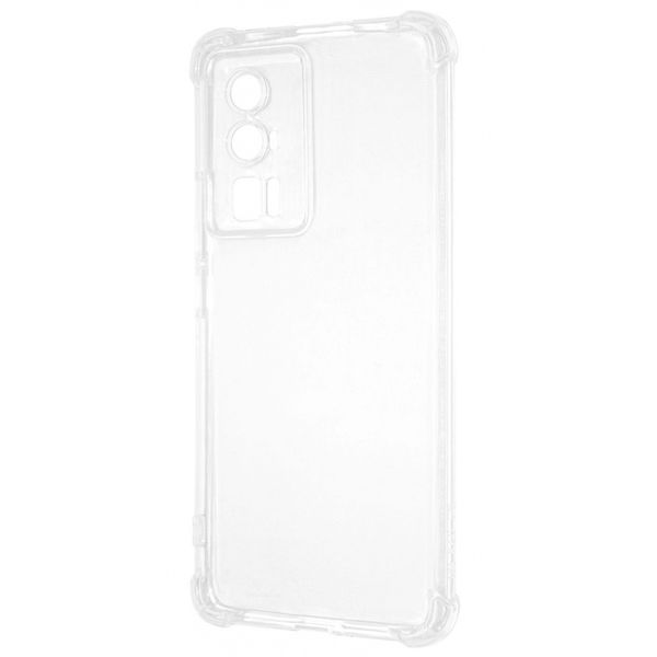 Чехол WXD Силикон 0.8 mm HQ Poco F5 Pro/Xiaomi Redmi K60 Прозрачный 777-00617 фото