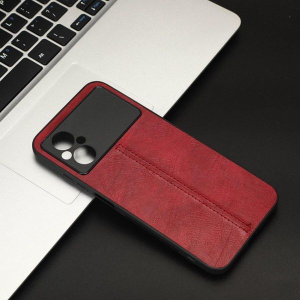 Чохол Cosmiс Leather Case для Poco M5/M5 5G Red 666-00093 фото