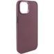 Чехол TPU Bonbon Metal Style для Apple iPhone 14 (6.1") Plum 208-06098 фото
